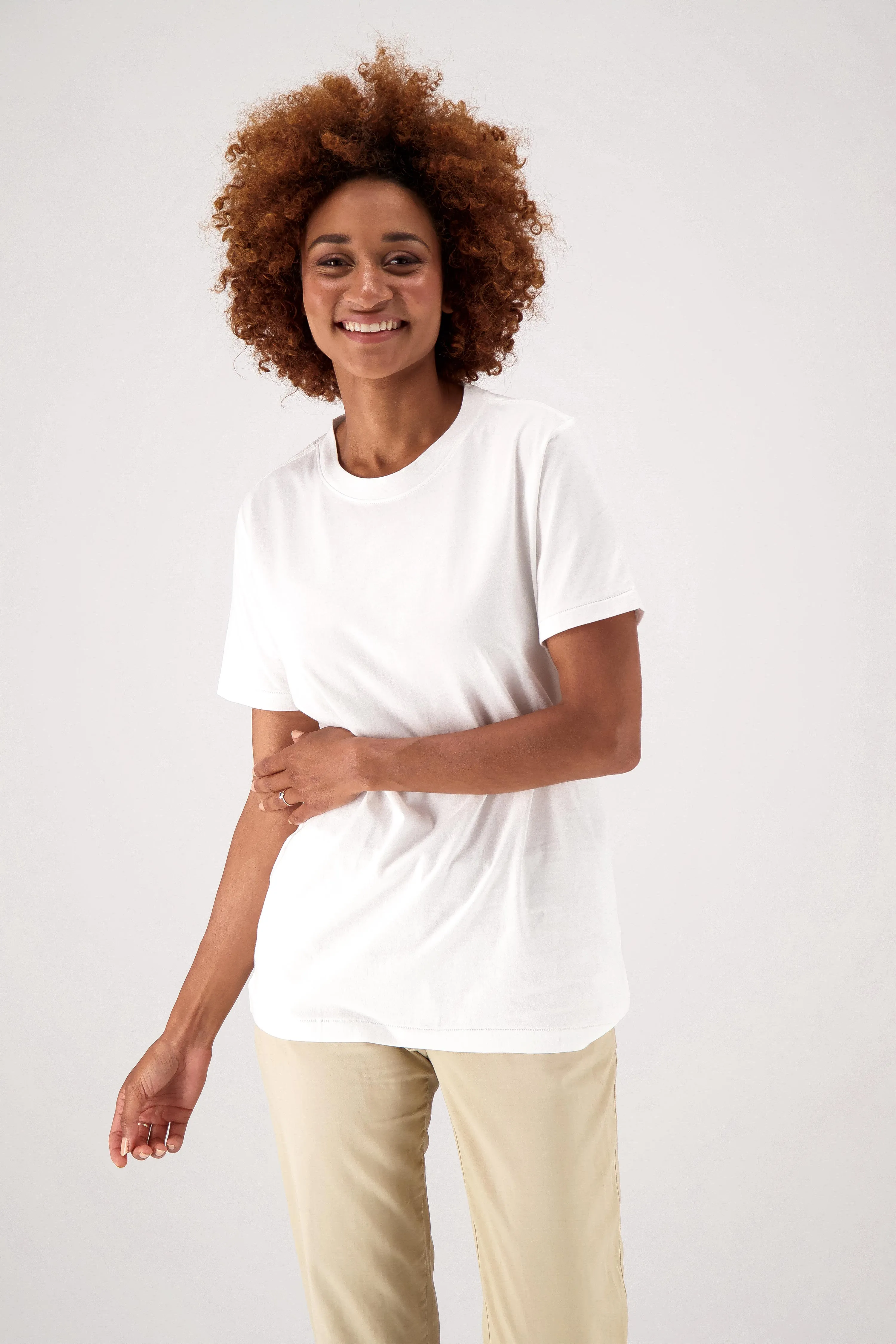 6-Pack Unisex Short Sleeve White T-Shirts | Sustainable Everyday Classic Fit