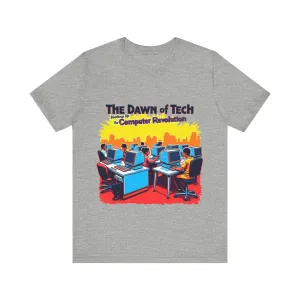 80s Computer Tech Evolution T Shirt