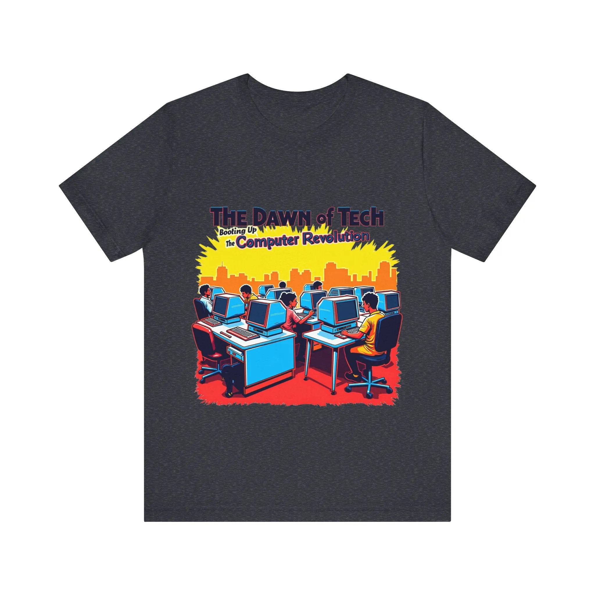 80s Computer Tech Evolution T Shirt