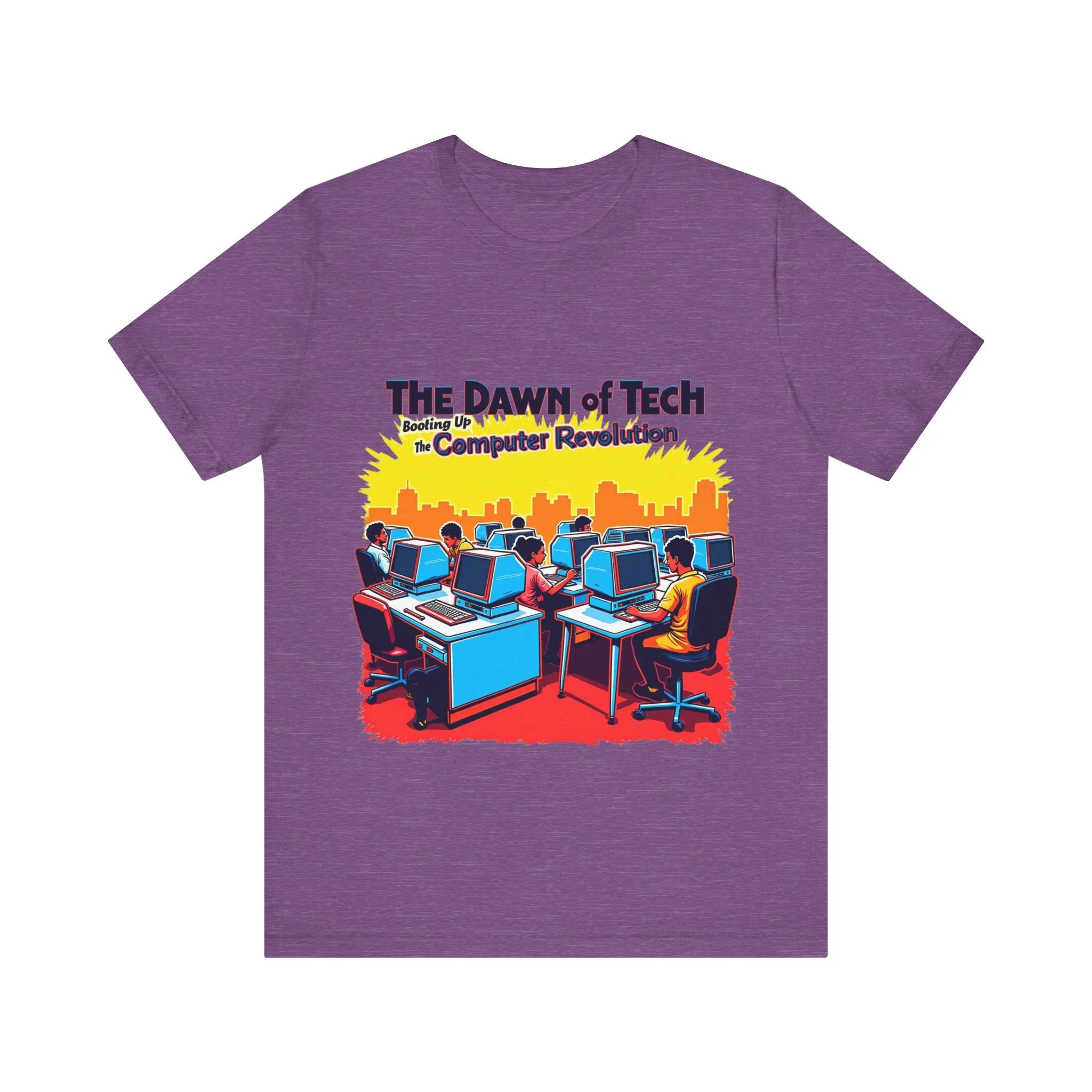 80s Computer Tech Evolution T Shirt