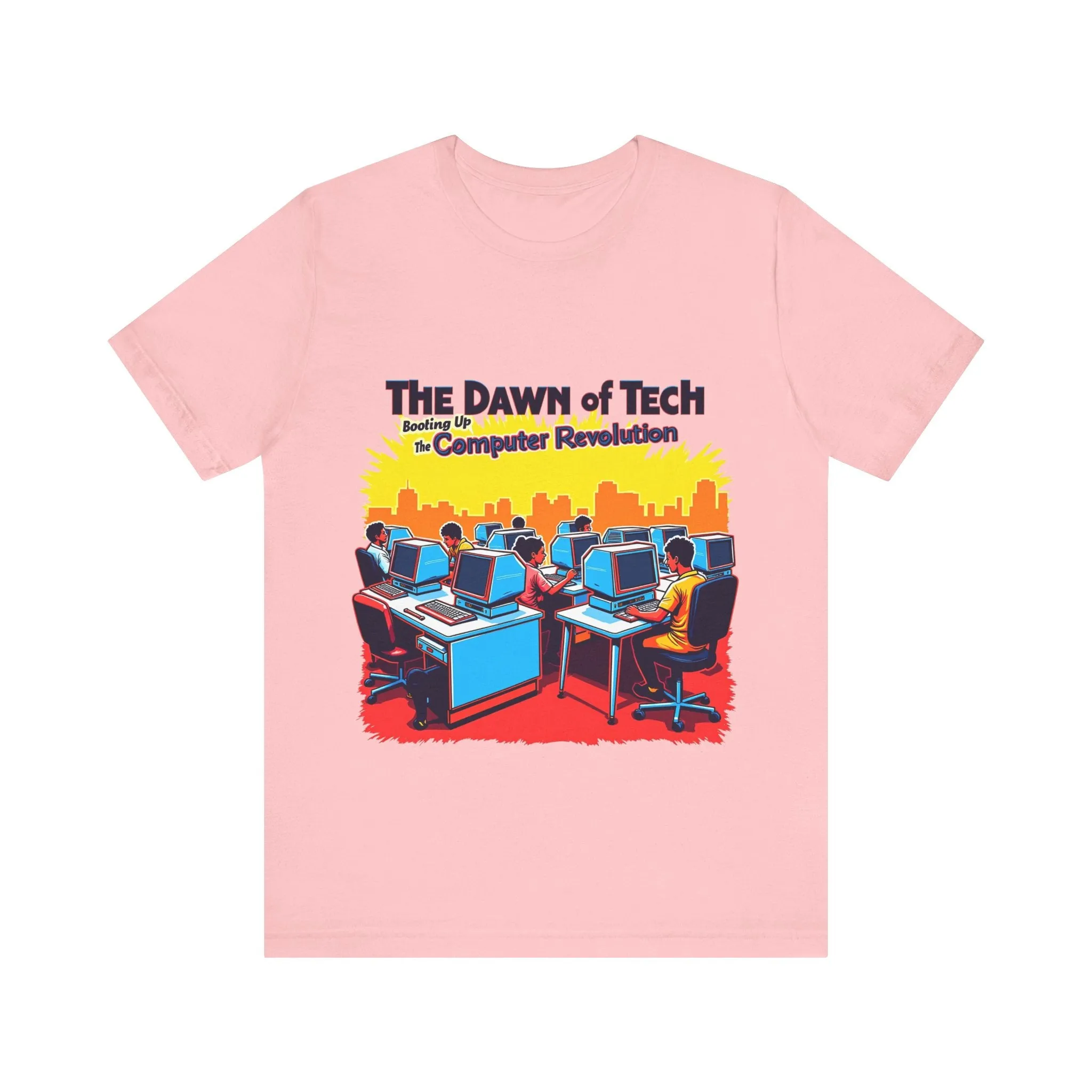 80s Computer Tech Evolution T Shirt