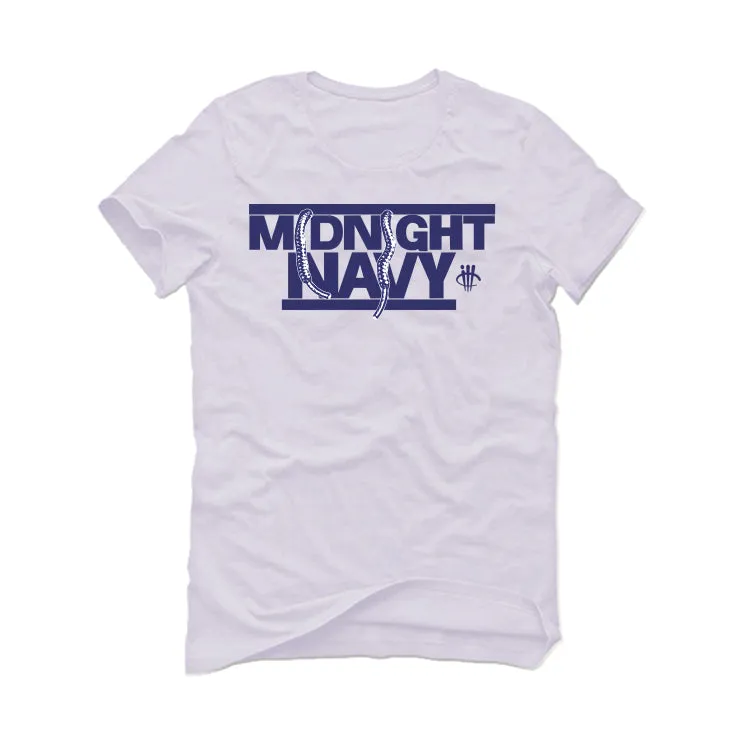 Air Jordan 11 WMNS “Midnight Navy” White T-Shirt (MIDNIGHT)