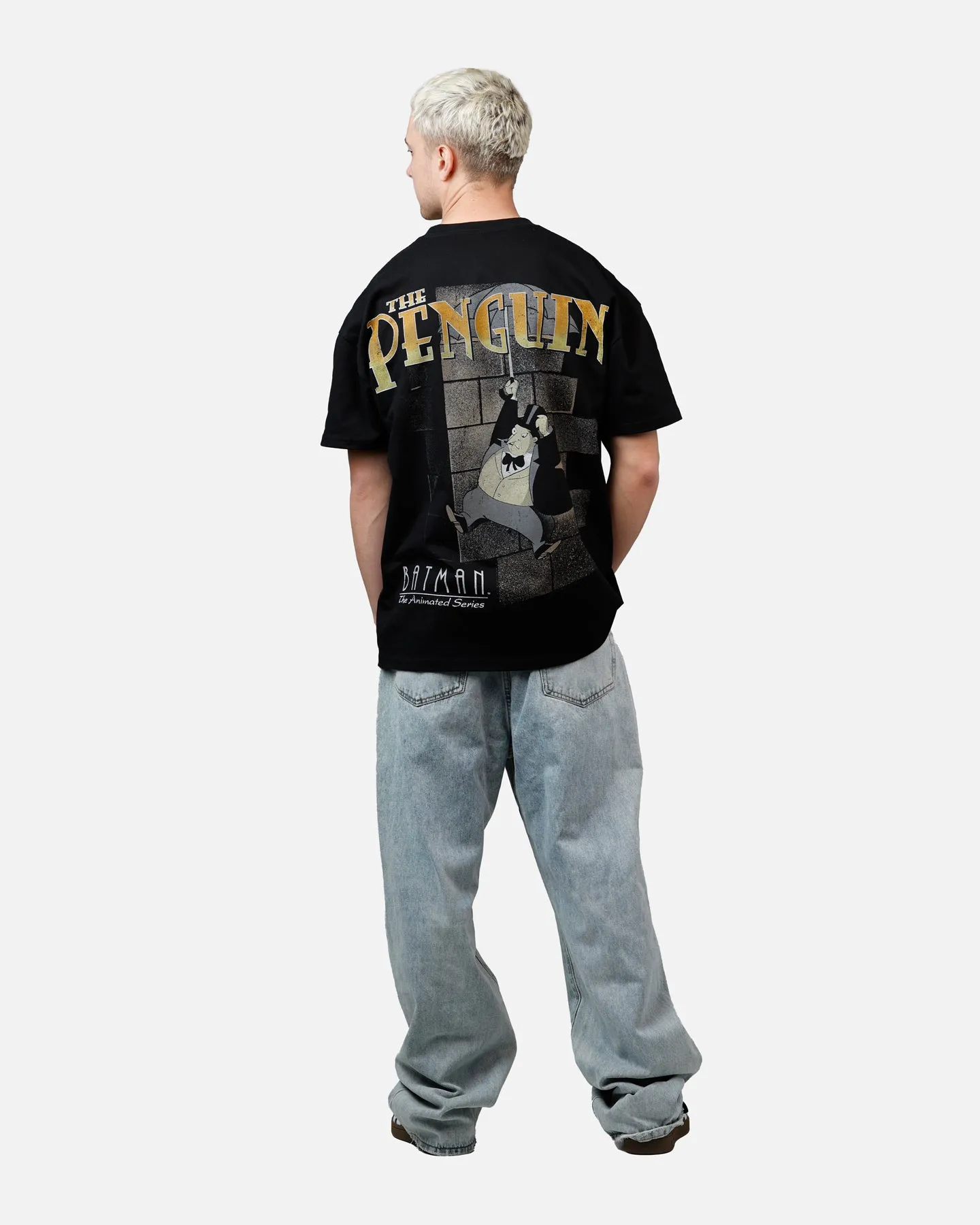 American Thrift X DC The Penguin Heavy T-Shirt Black