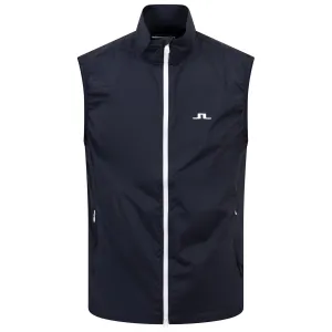 Ash Stretch Light Packable Gilet JL Navy - SS24