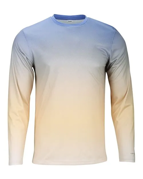 Barbados Performance Pin Dot Long Sleeve T Shirt