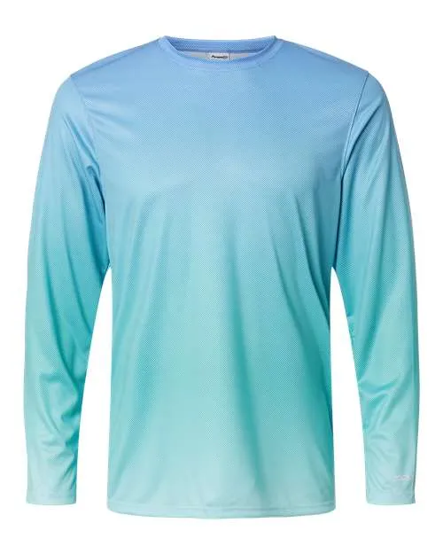 Barbados Performance Pin Dot Long Sleeve T Shirt