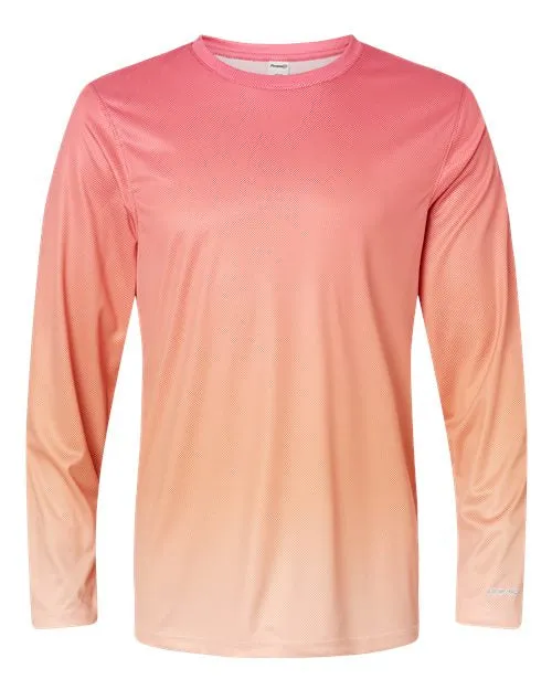 Barbados Performance Pin Dot Long Sleeve T Shirt