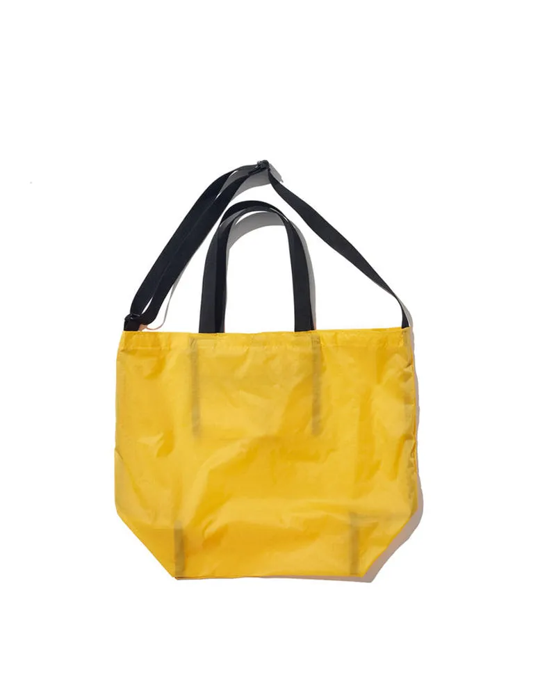 Battenwear Packable Tote 1.9 oz Ripstop Nylon Gold/ Black