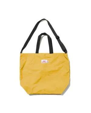 Battenwear Packable Tote 1.9 oz Ripstop Nylon Gold/ Black