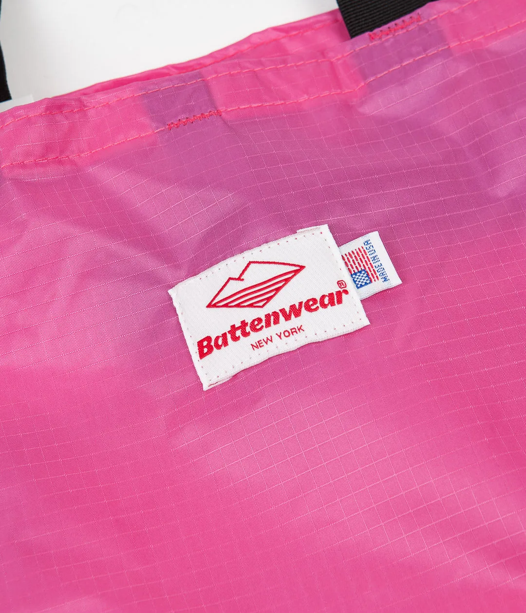 Battenwear Packable Tote - Fuchsia / Black