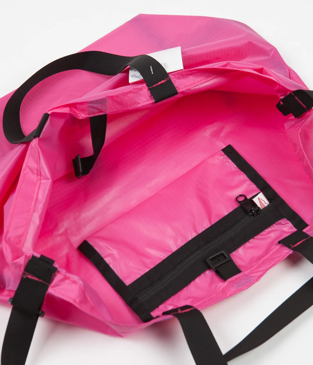 Battenwear Packable Tote - Fuchsia / Black