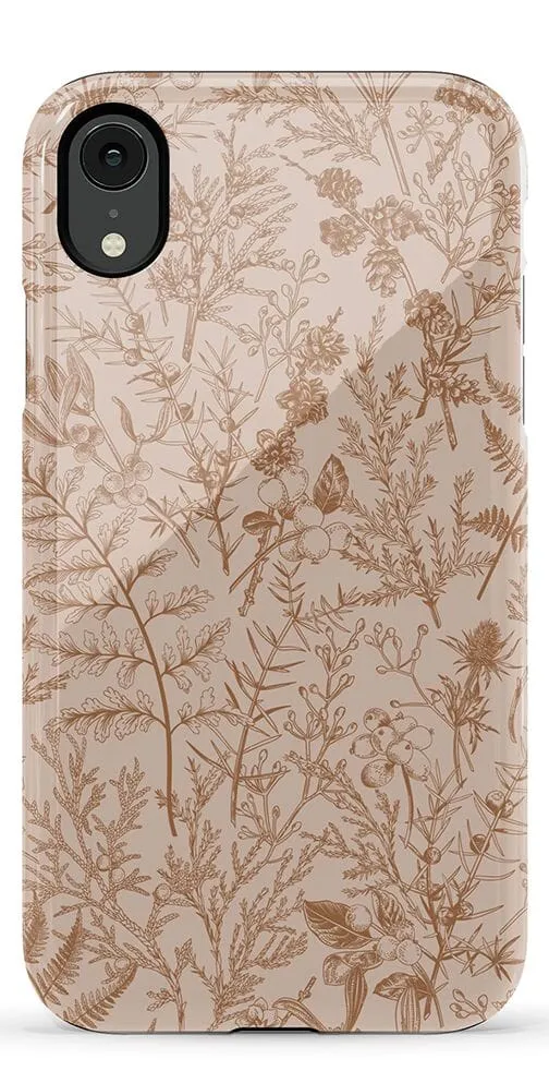 Beige Garden | Neutral Floral Case