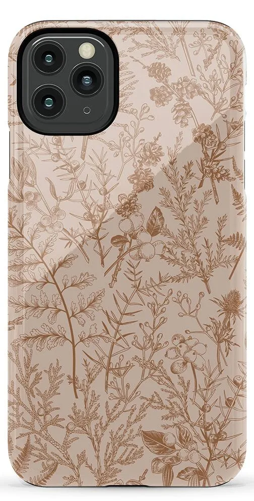 Beige Garden | Neutral Floral Case