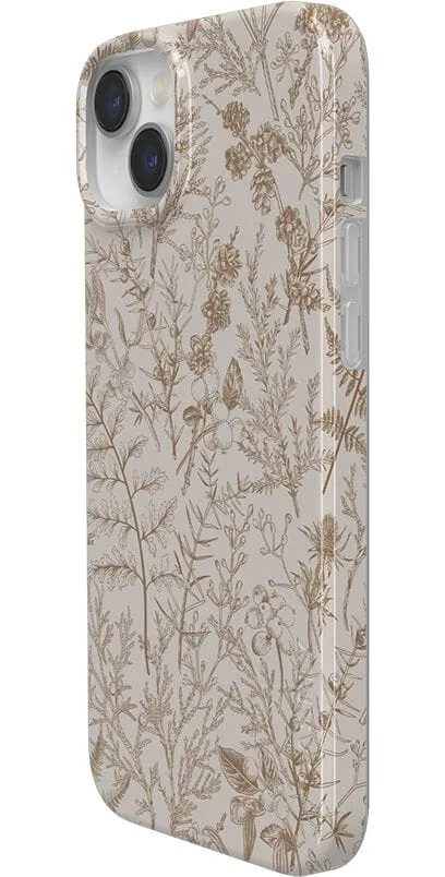 Beige Garden | Neutral Floral Case