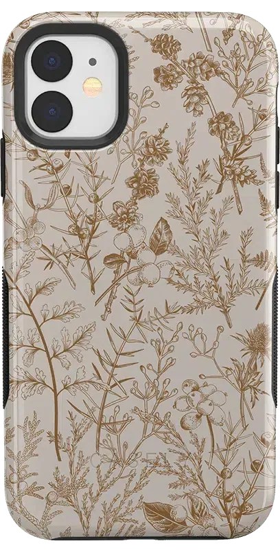 Beige Garden | Neutral Floral Case