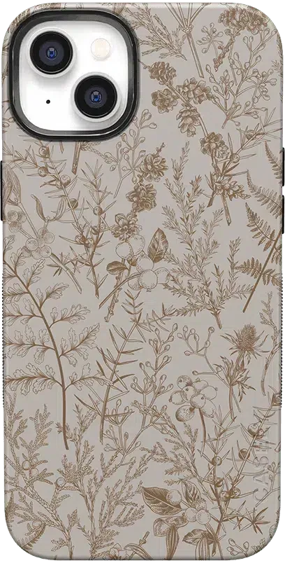 Beige Garden | Neutral Floral Case