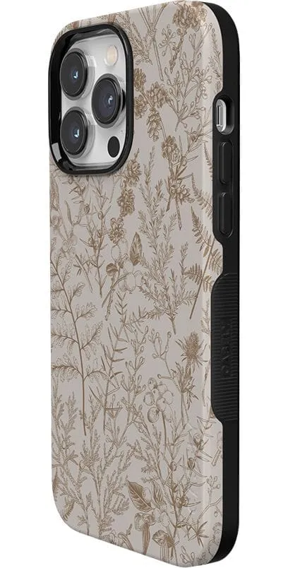 Beige Garden | Neutral Floral Case