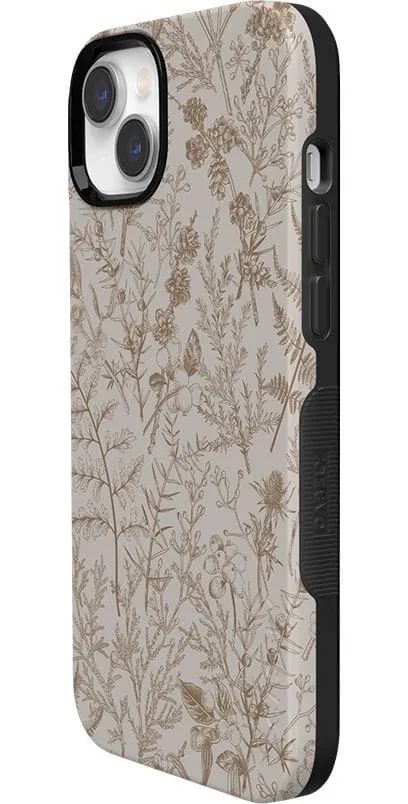 Beige Garden | Neutral Floral Case