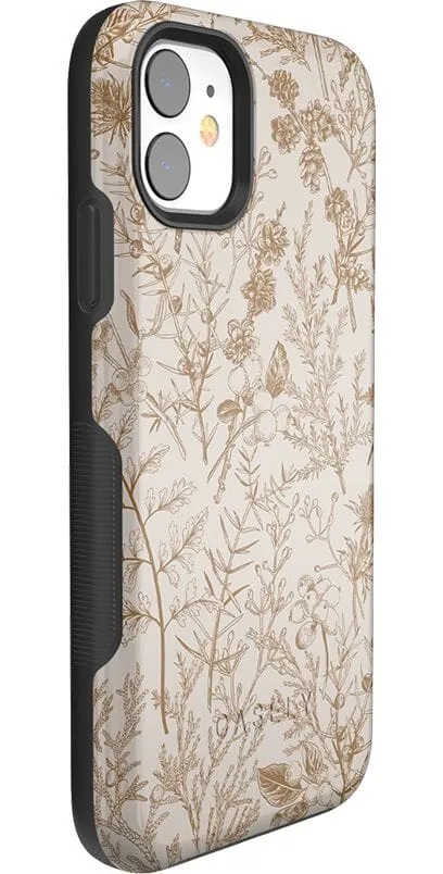 Beige Garden | Neutral Floral Case