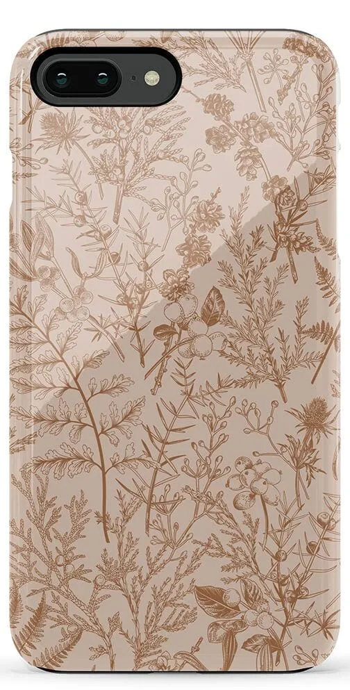 Beige Garden | Neutral Floral Case