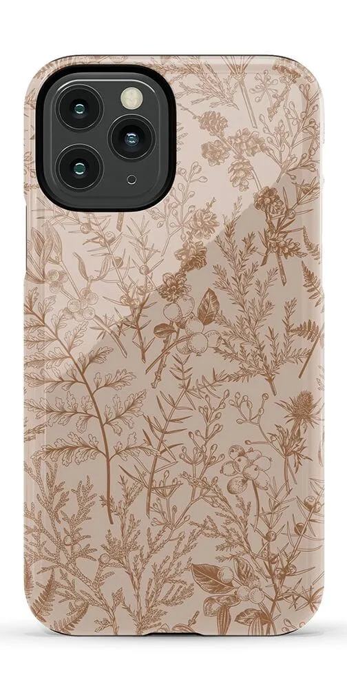 Beige Garden | Neutral Floral Case