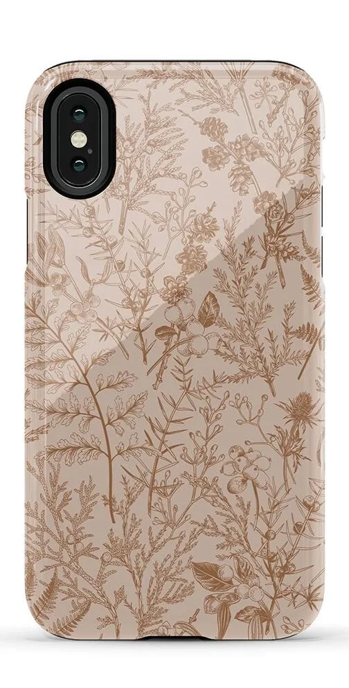 Beige Garden | Neutral Floral Case