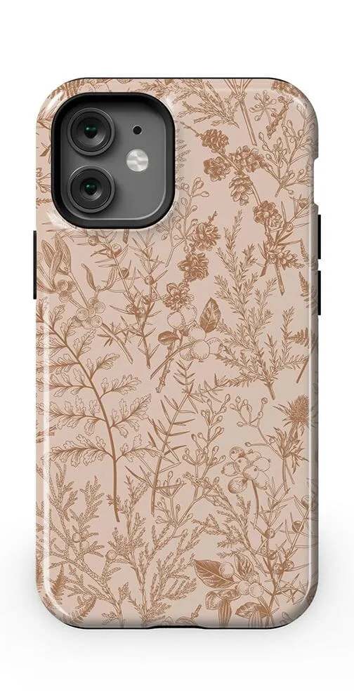 Beige Garden | Neutral Floral Case