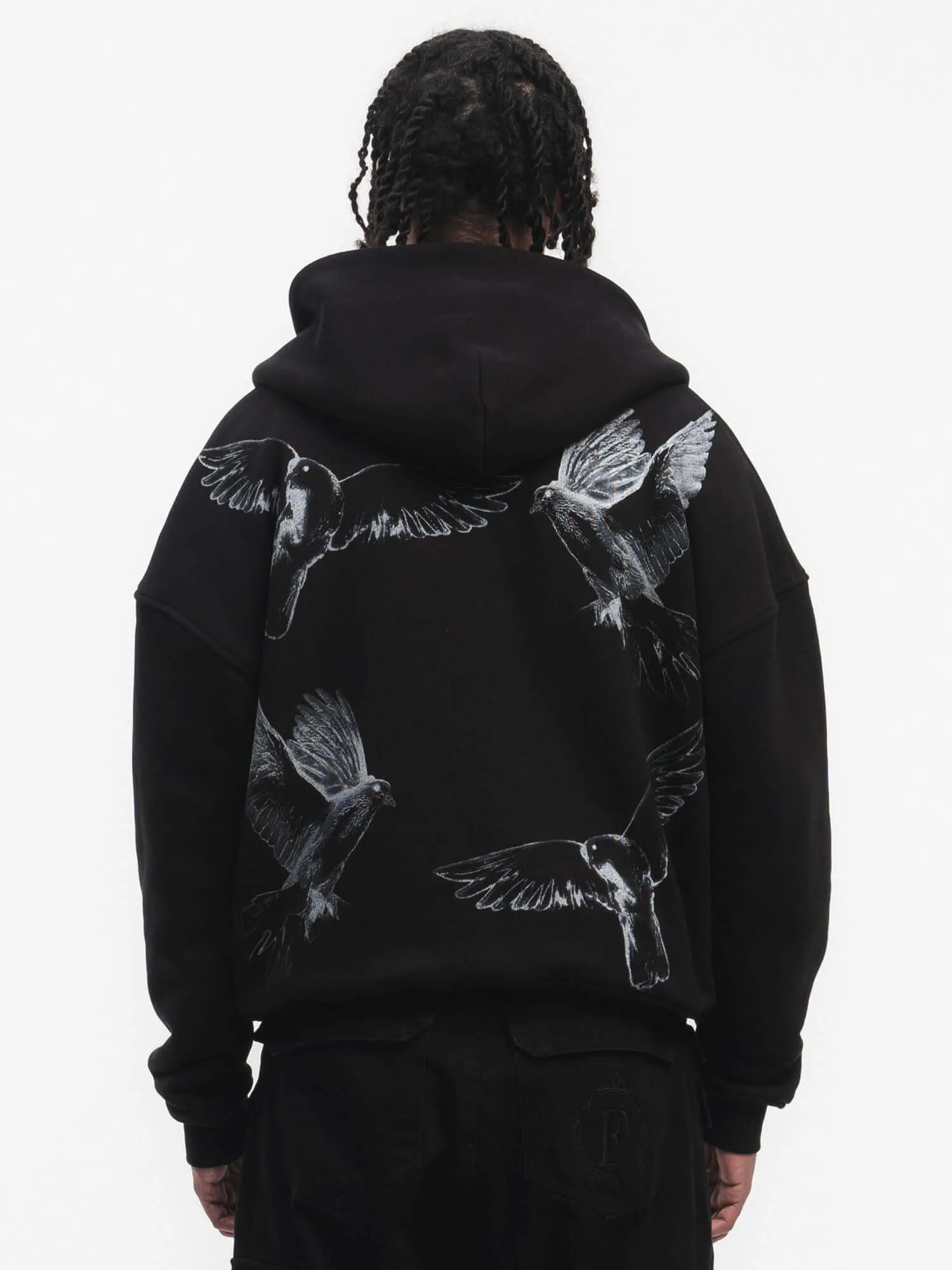 Birds Zipper Hoodie