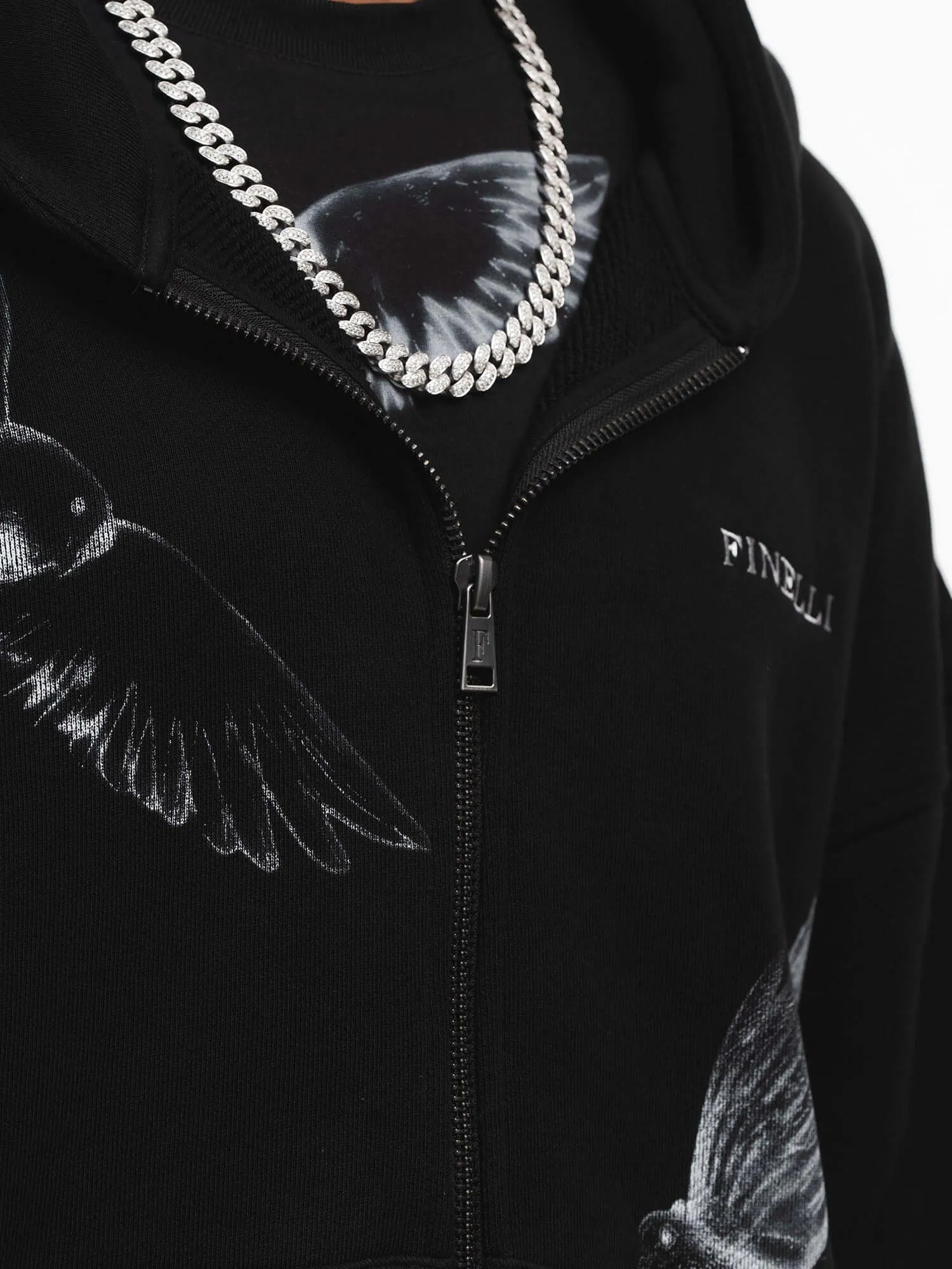 Birds Zipper Hoodie