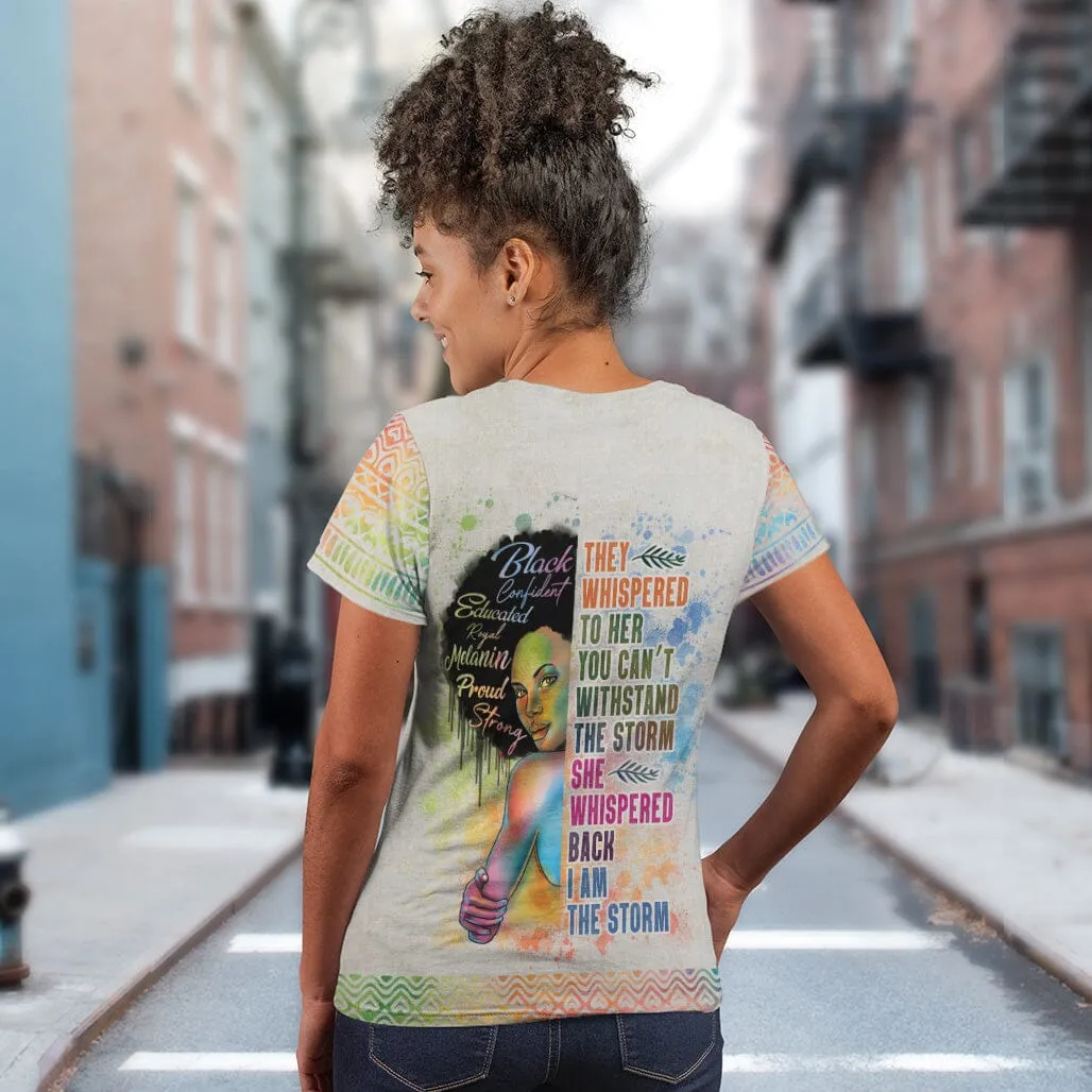 Black Girl I Am The Storm T-shirt