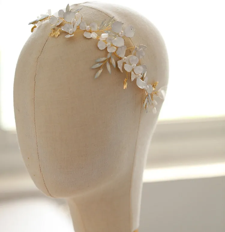 Bridal Flower Hair Crown Hair Band