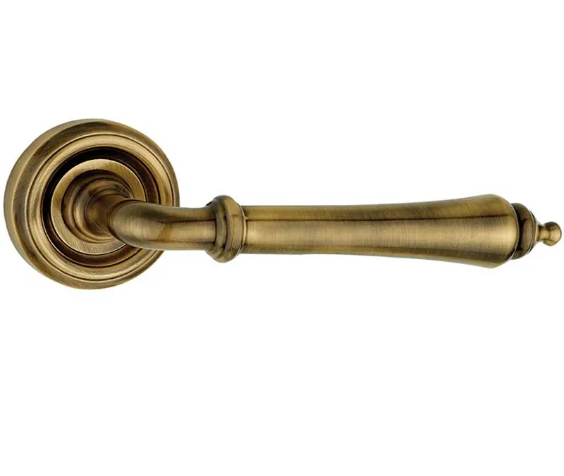 Camille Lever Handle on Round Rose