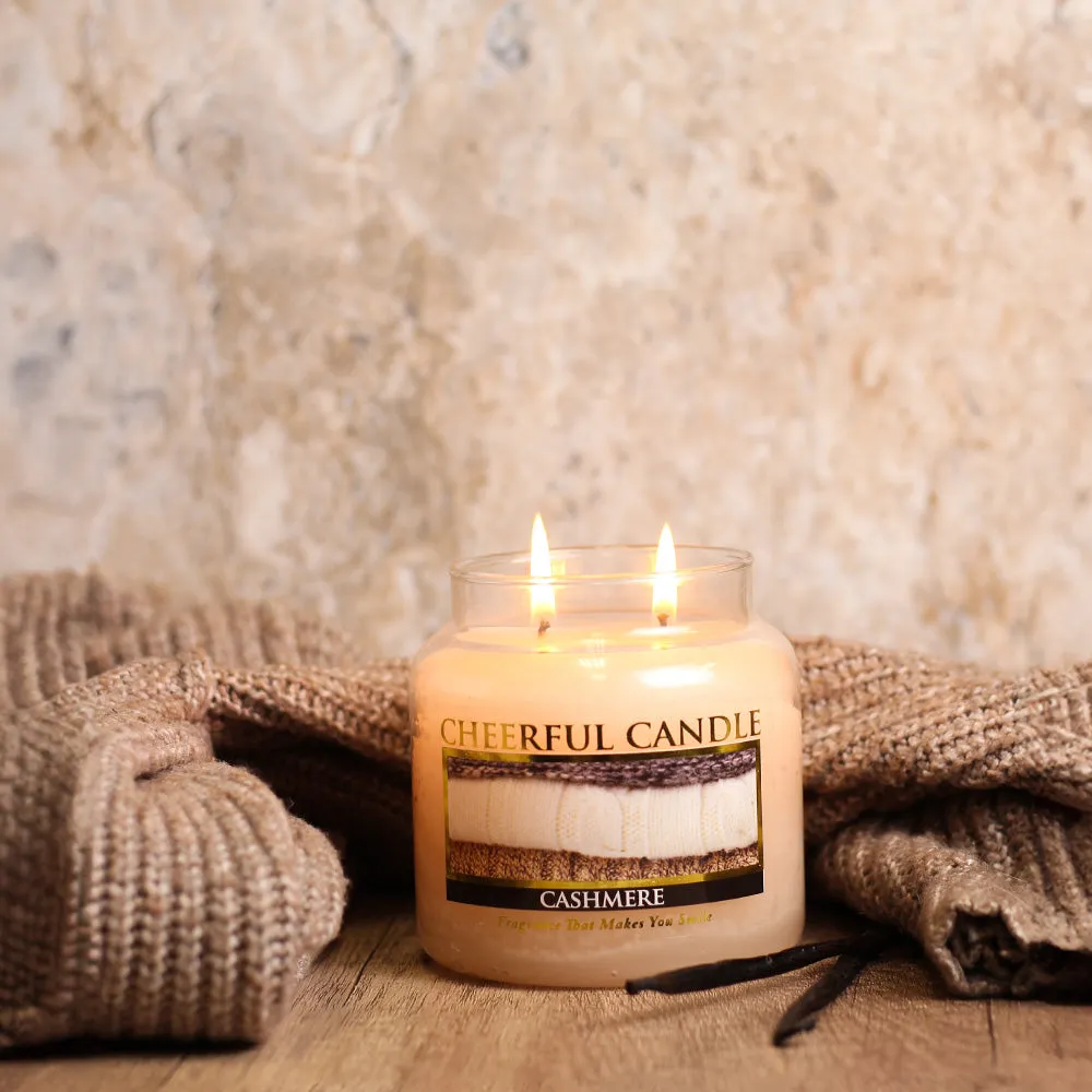 Cashmere - 16 oz Cheerful Candle