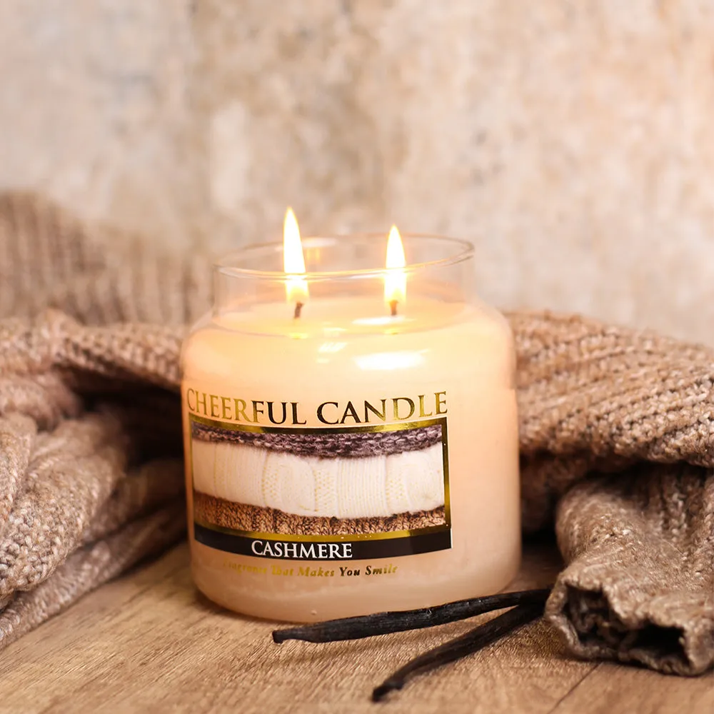 Cashmere - 16 oz Cheerful Candle