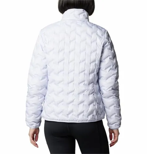 Columbia Womens Delta Ridge II Down Jacket, Snowdrift, S