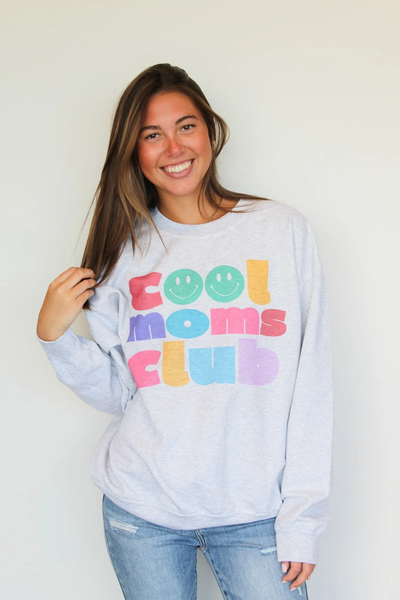 Cool Moms Club Graphic Sweatshirt