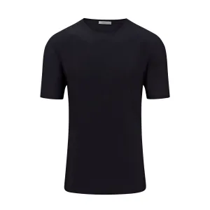 Corneliani Travel Tech Short Sleeve Stretch T-shirt (Black)