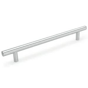 Cosmas 305-224CH Polished Chrome Euro Style Bar Pull