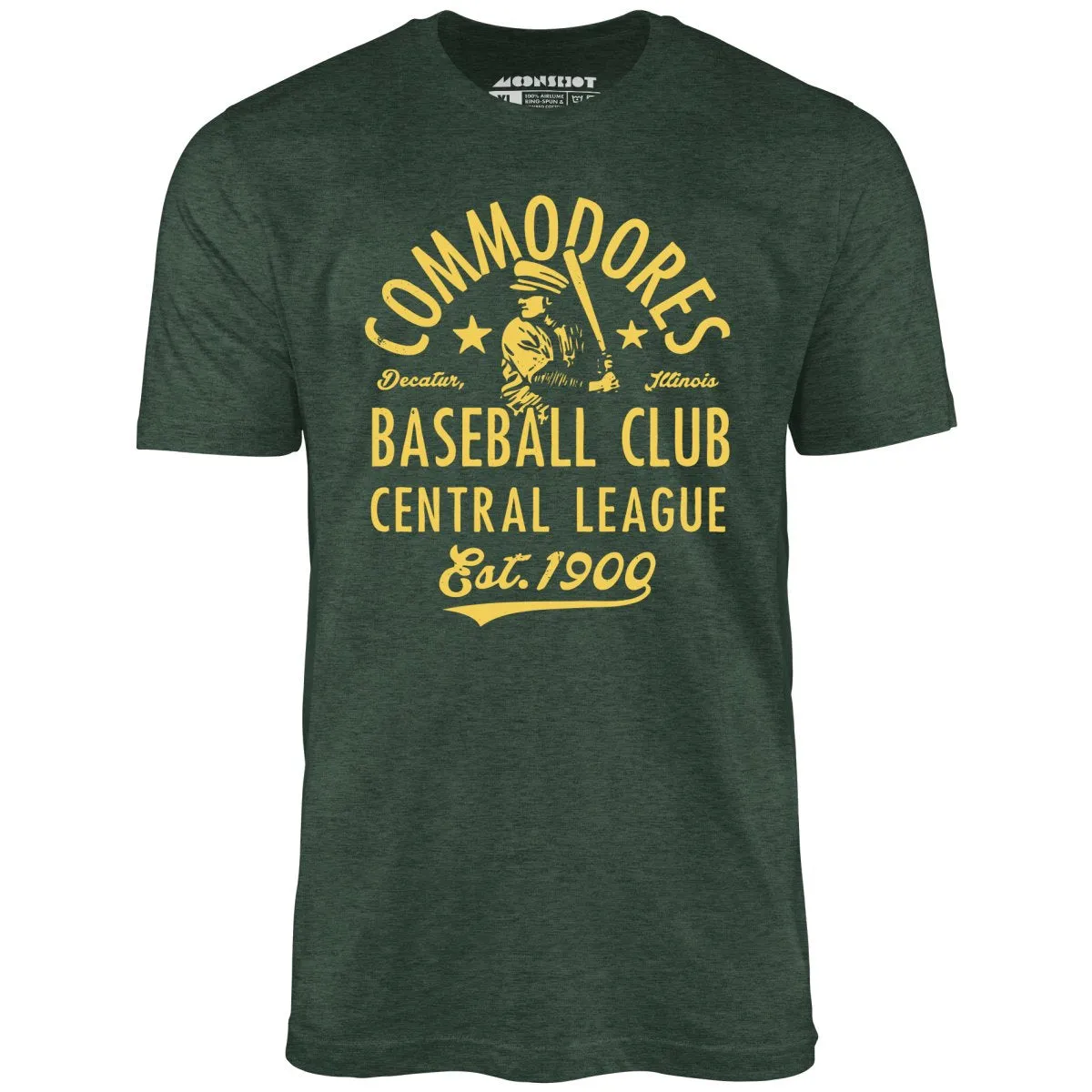 Decatur Commodores - Illinois - Vintage Defunct Baseball Teams - Unisex T-Shirt