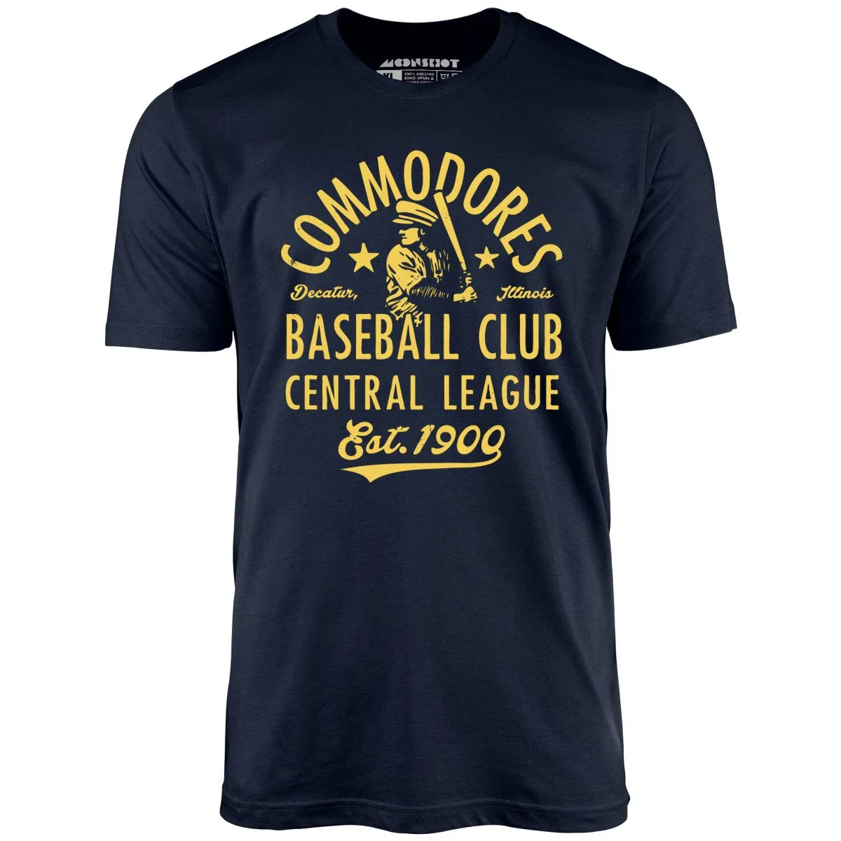 Decatur Commodores - Illinois - Vintage Defunct Baseball Teams - Unisex T-Shirt