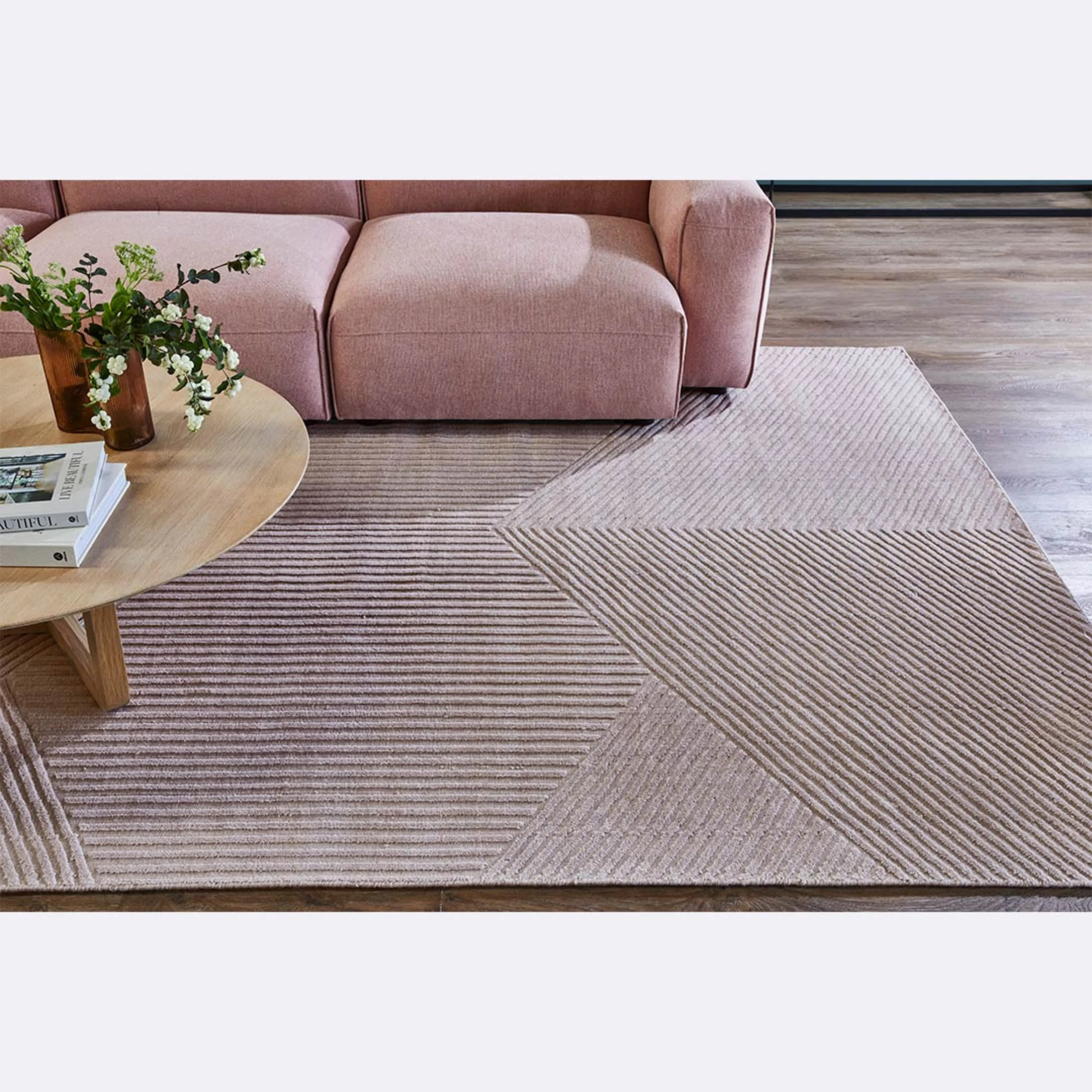 Elm Rug - Dove 250cm x 350cm