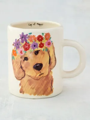 Embossed Cup of Happy - Dog