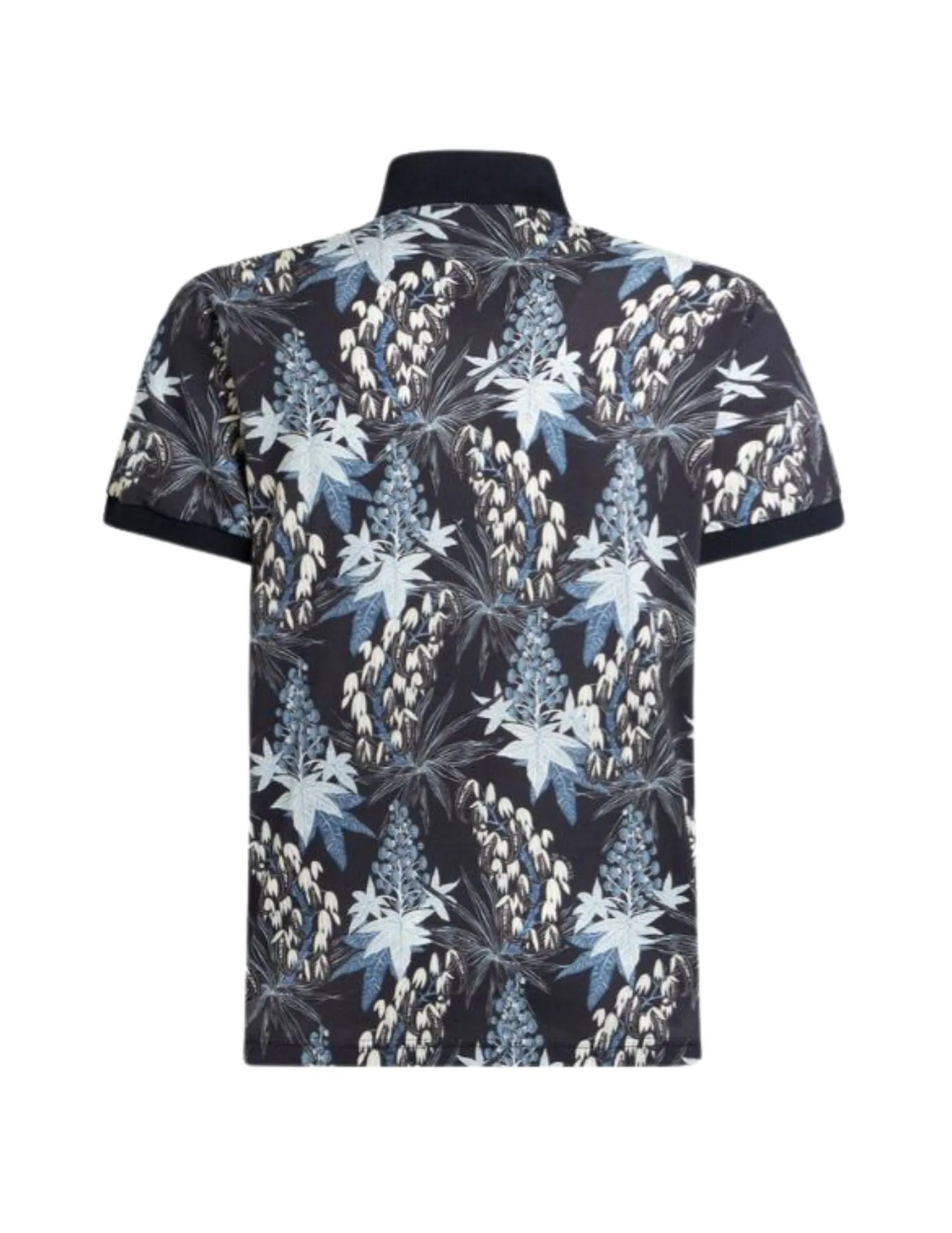 Enchanted Garden Polo Shirt | Navy Mix