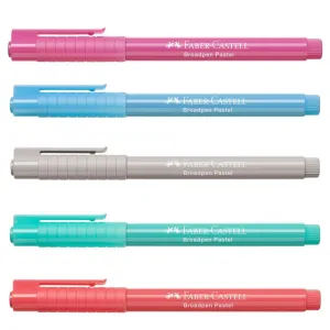 Faber-Castell Broadpen 1554 Fineliner Pastels