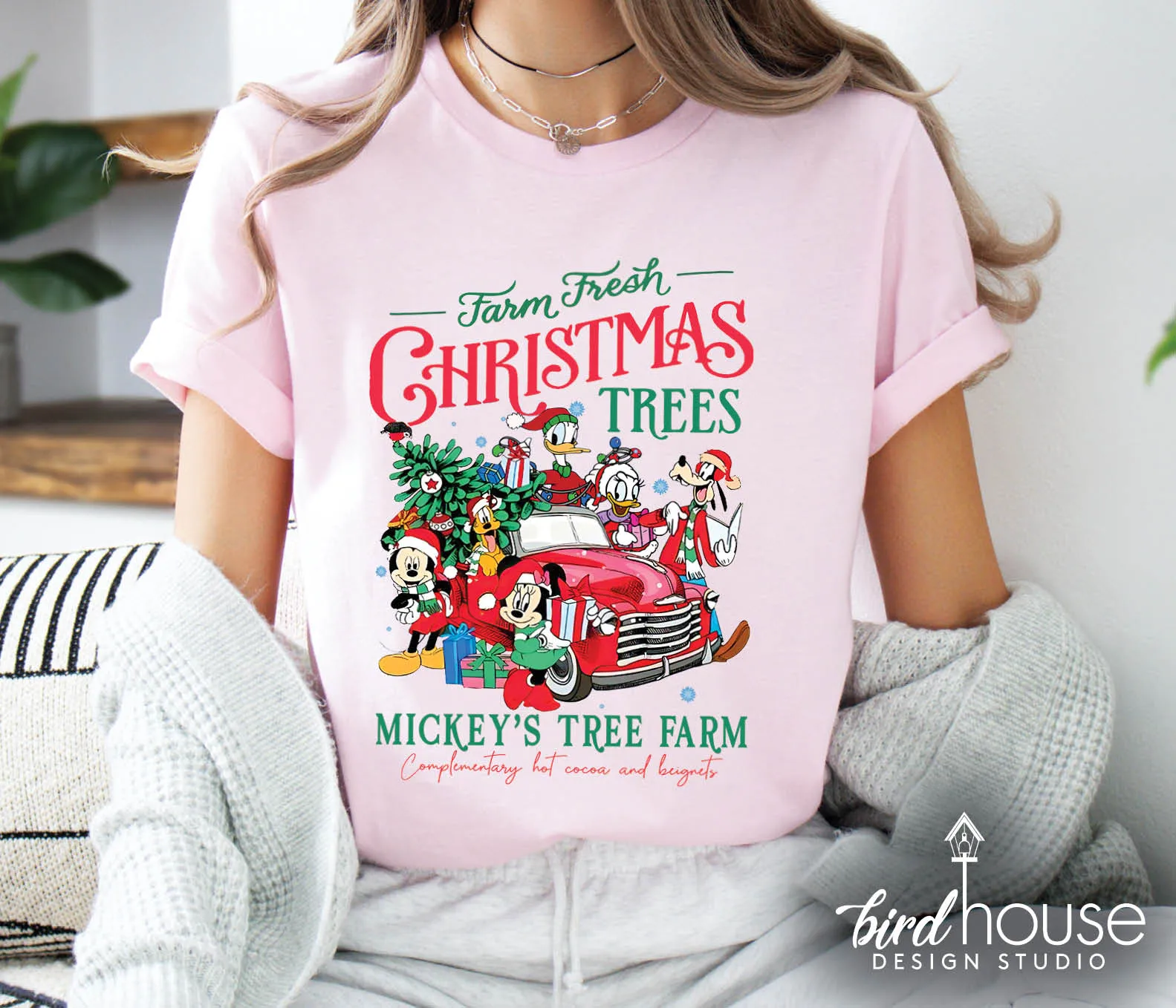 Farm Fresh Christmas Trees Mouse Shirt