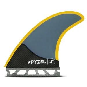 Futures Fins - Pyzel Large Thruster - Blue/Yellow