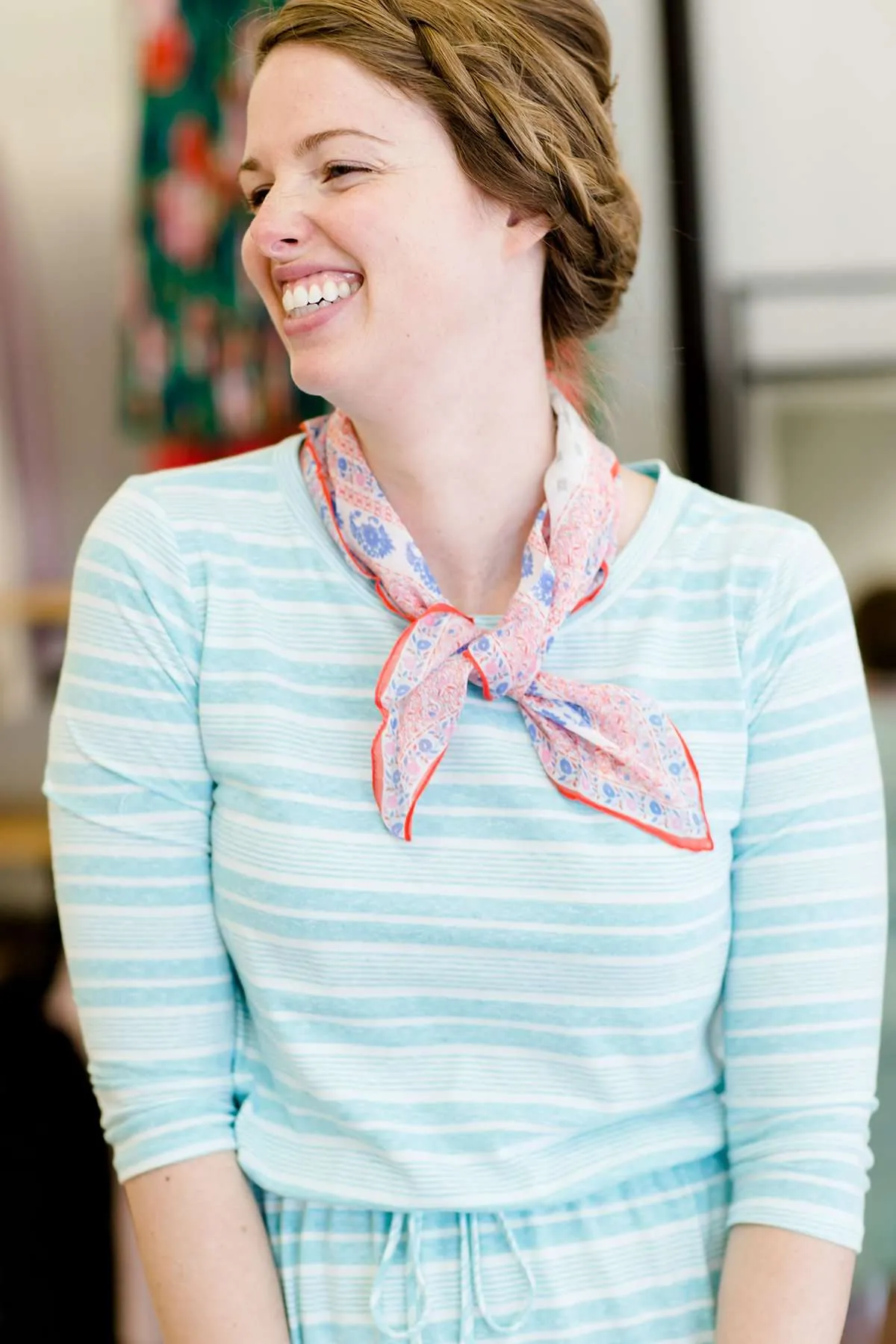 Gemstone Floral Bandana