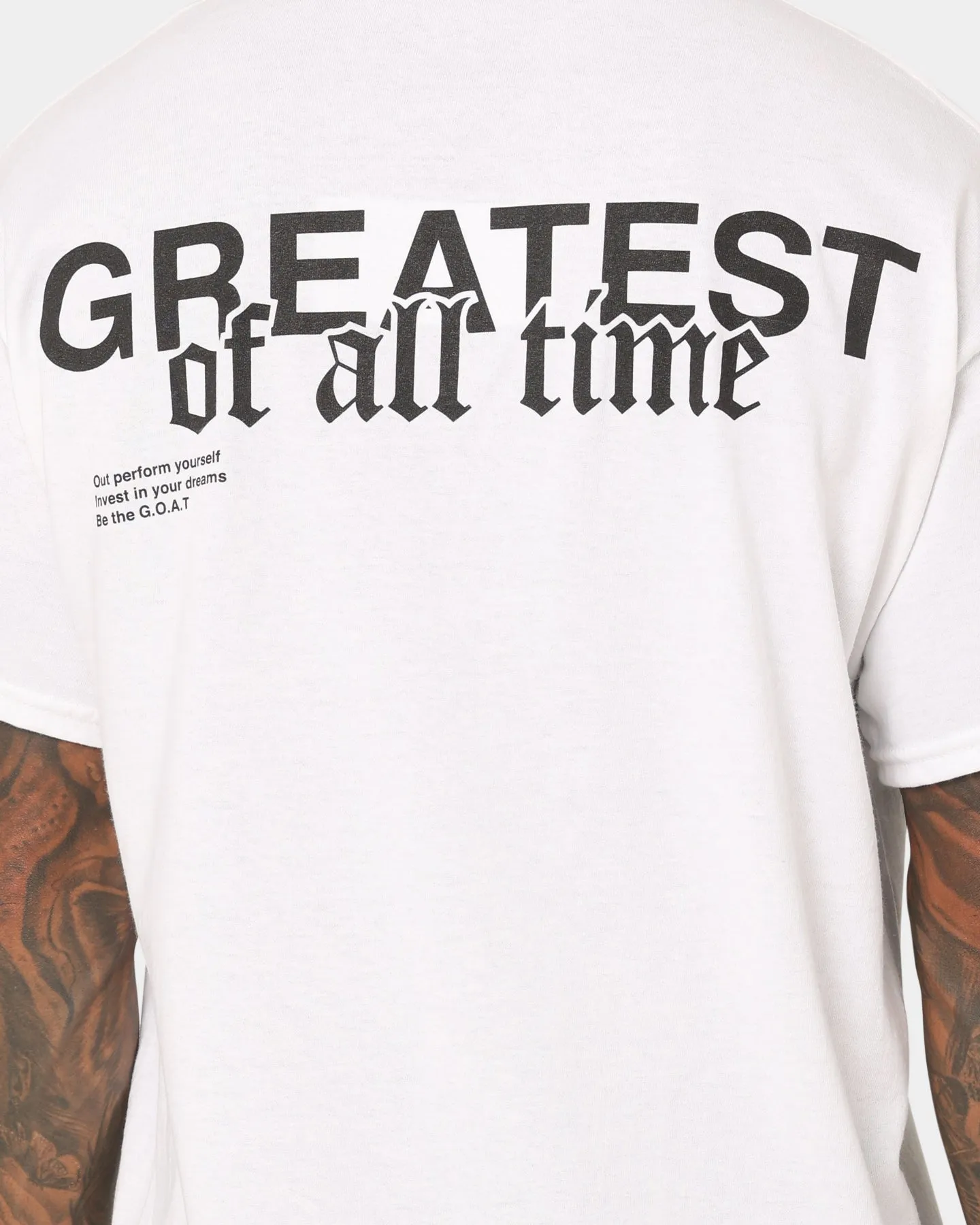 Goat Crew G.O.A.T T-Shirt White