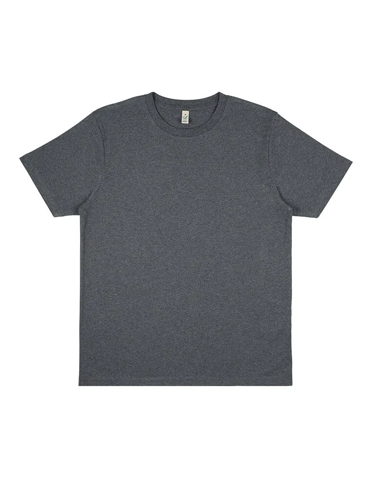 Grey Unisex Fairtrade Organic Cotton Carbon Neutral T-shirt