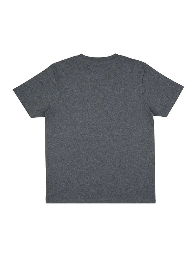 Grey Unisex Fairtrade Organic Cotton Carbon Neutral T-shirt